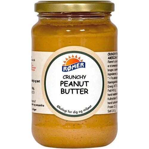Peanut Butter Crunchy Øko. - 350 gram