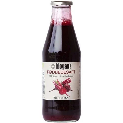Rødbedesaft Økologisk - 720 ml.