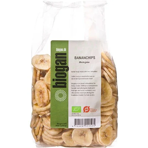 Bananchips Øko. - 400 gram