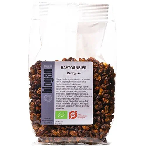 Havtorn tørret Øko. - 75 gram