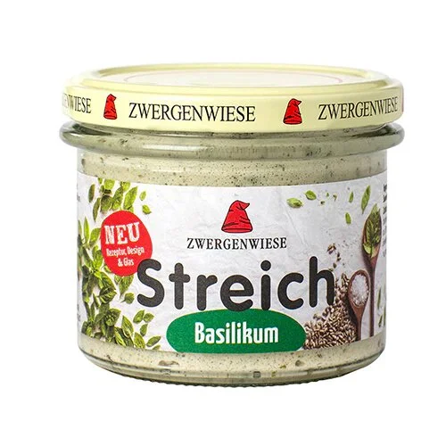 Smørepålæg m. basilikum Streich Ø