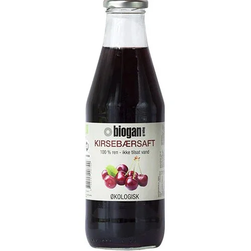 Kirsebærsaft Økoloigsk - 750 ml.
