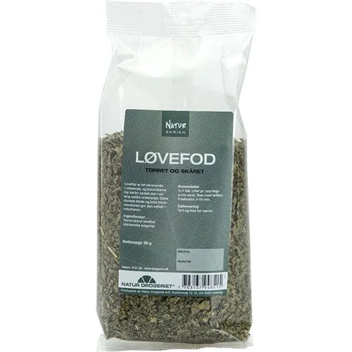 Løvefod tørret og skåret - 50 gram