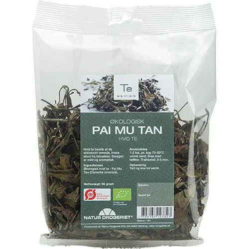 Hvid te  (Pai Mu Tan) Øko. - 50 gram