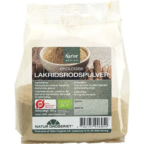 Lakridsrodspulver Øko. - 100 gram