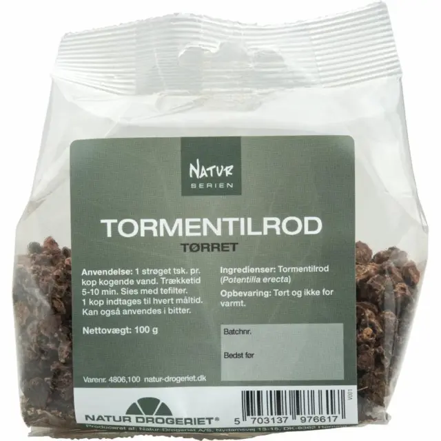 Tormentilrod - 100 gram