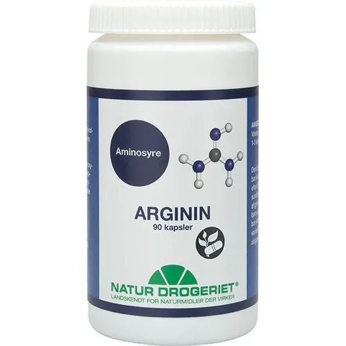 Arginin - 90 kapsler 