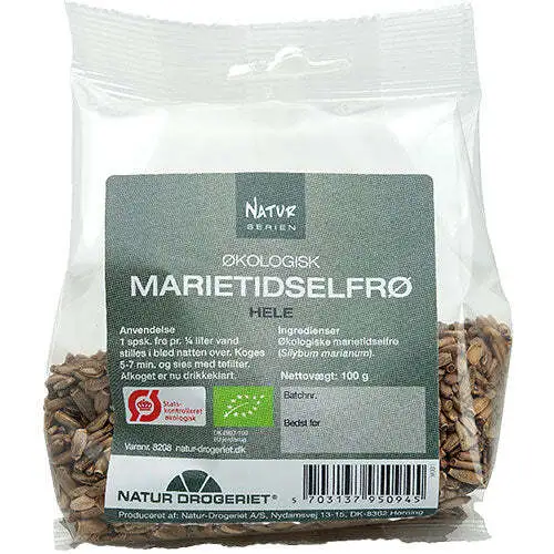 Marietidsel hel Øko. - 100 gram