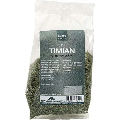 Timian tørret og skåret - 100 gram