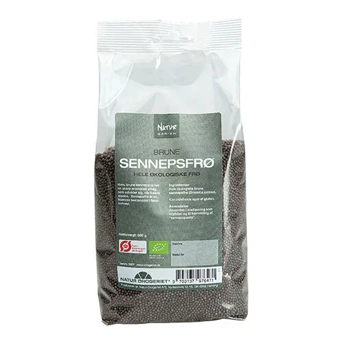 Brune Sennepsfrø Ø