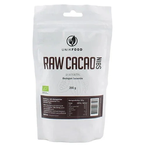 Cacao nibs grofthakkede Øko. - 200 gram