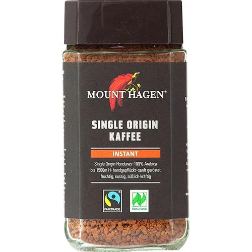 Instant kaffe Single Origin Øko. 100 gram