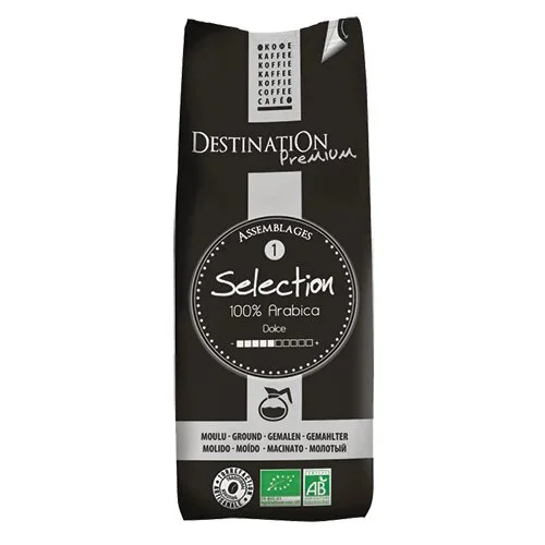 Kaffe formalet 100% arabica Øko. - 250 gram