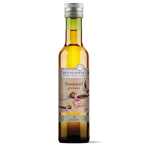 Sesamolie ristet Øko. - 250 ml.