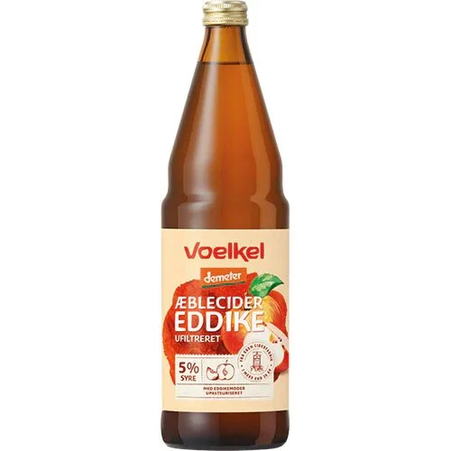 Æblecidereddike, ufiltreret Ø Demeter - 750 ml.