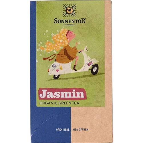 Grøn te Jasmin Sonnentor Ø