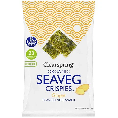 Tang chips Ingefær Øko. - 4 gram