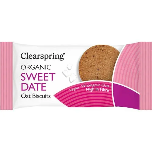 Sweet Date Oat Biscuits Øko. - 40 gram