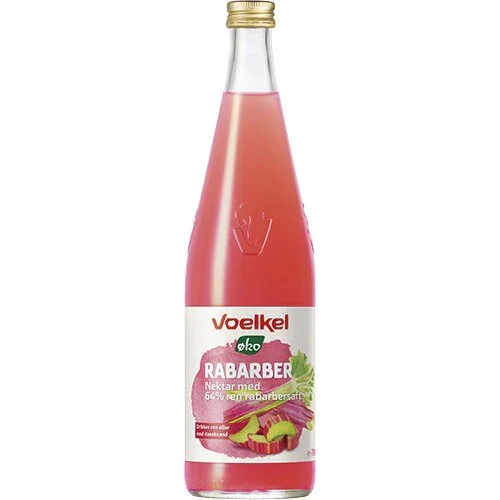 Rabarber nektar Øko. - 700 ml.