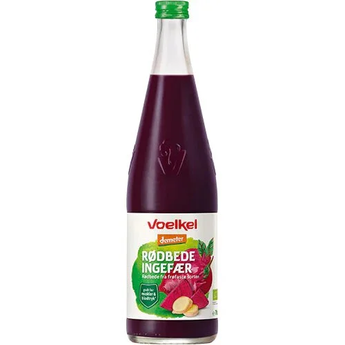 Rødbede Ingefær Ø Demeter - 700 ml.