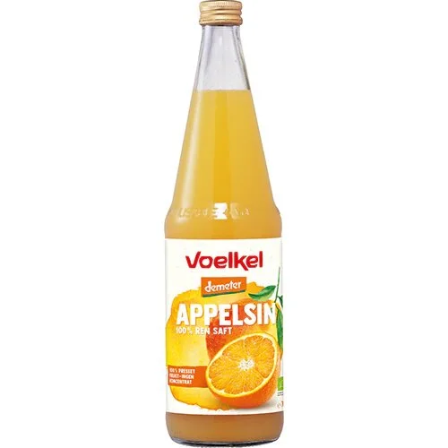 Appelsinsaft Øko. Demeter - 700 ml.