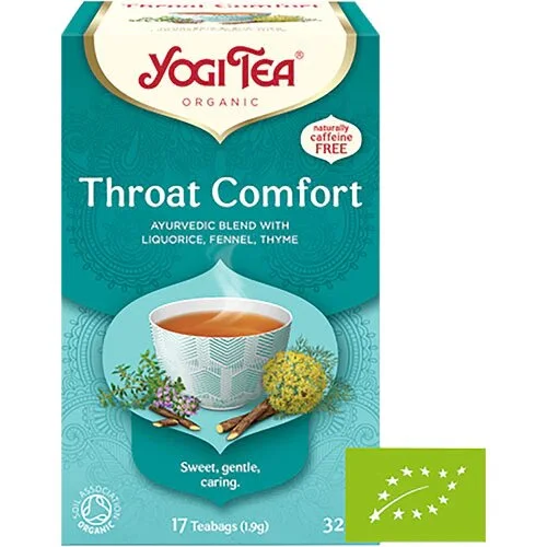 Yogi Tea Throat Comfort Øko. - 17 breve