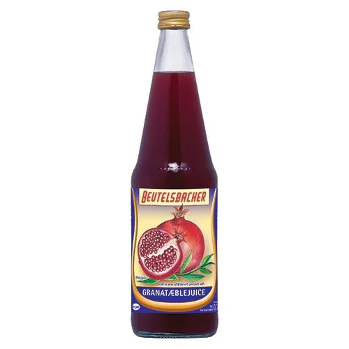 Granatæblejuice Øko. - 750 ml.