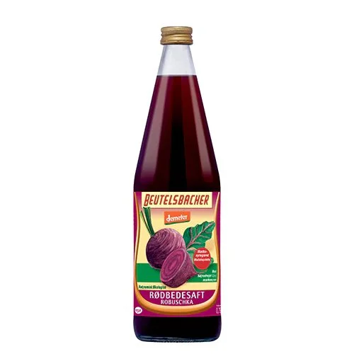 Rødbedesaft mælkesyregæret Ø Demeter - 750 ml.