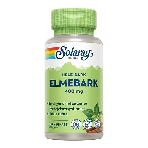 Elmebark 400 mg - 100 kapsler