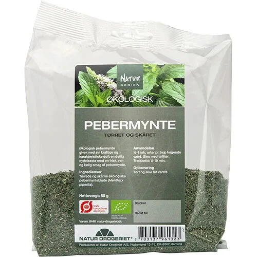 Pebermynte Øko. - 80 gram