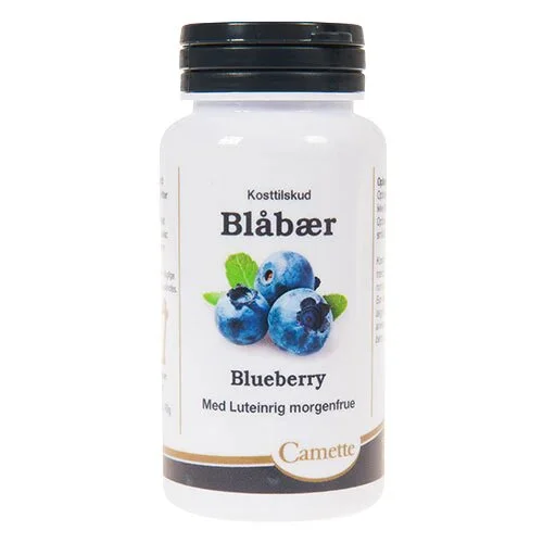 Blåbær - 120 tabletter