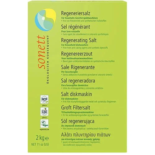 Salt til opvaskemaskine Sonett - 2 kg.