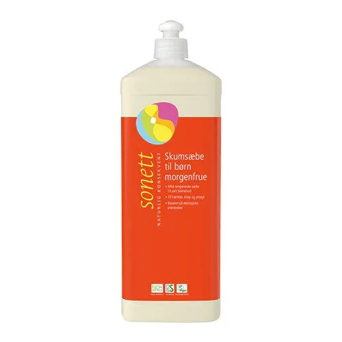 Børne skum håndsæbe calendula - 1 liter 