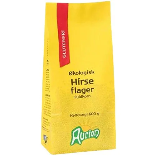 Hirseflager Øko. - 600 gram