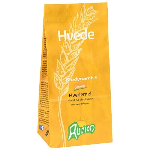 Hvedemel Ø Demeter - 1 kg.