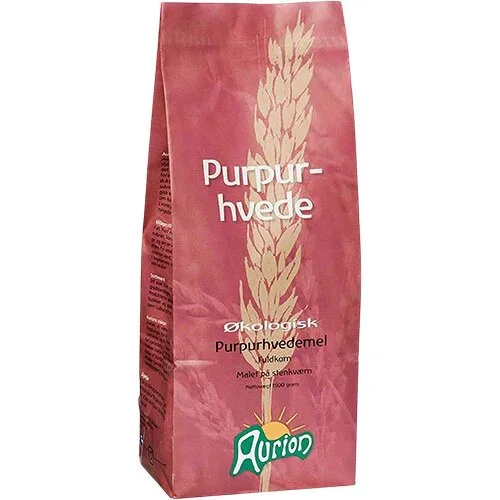 Purpurhvedemel Øko. - 1,5 kg.