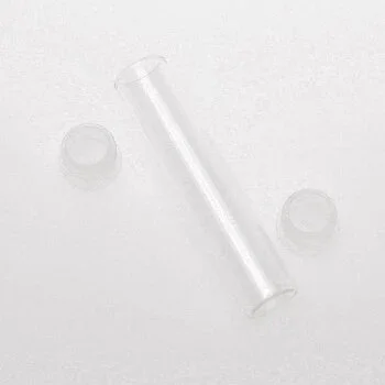 Testampul glas m. låg 2 ml. - 1 stk