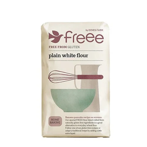 Hvidt mel glutenfri - 1 kg.
