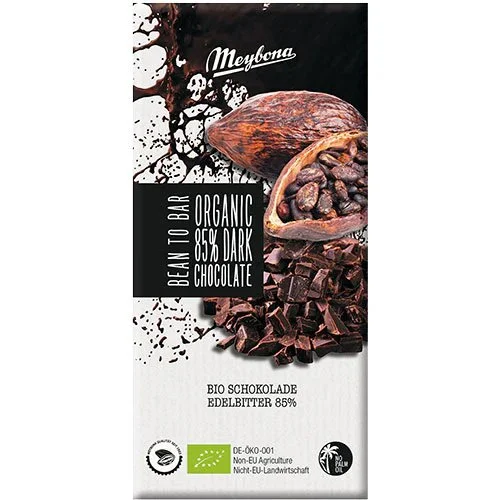 Mørk chokolade 85% Øko. - 100 gram