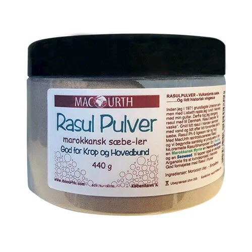 Rasul Pulver Marokkansk sæbe-ler - 440 gram