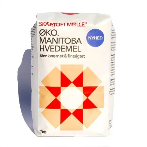 Manitoba hvedemel fint Øko. - 1 kg.