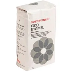 Bygmel fint sigtet Øko. - 1 kg.