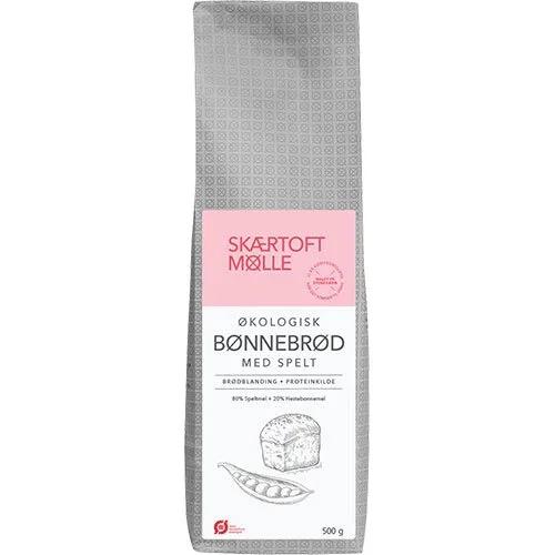Bønnebrød med spelt Øko. - 500 gram