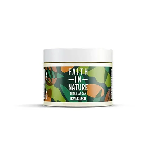 Hårmaske Shea & Argan Faith in nature - 300 ml.