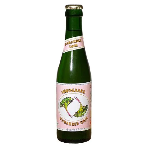 Rabarberdrik Øko. - 25 cl.