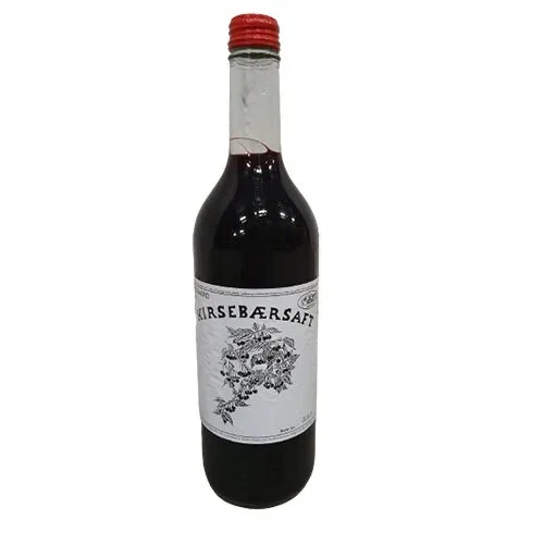 Kirsebærsaft sur Øko. - 73 cl.