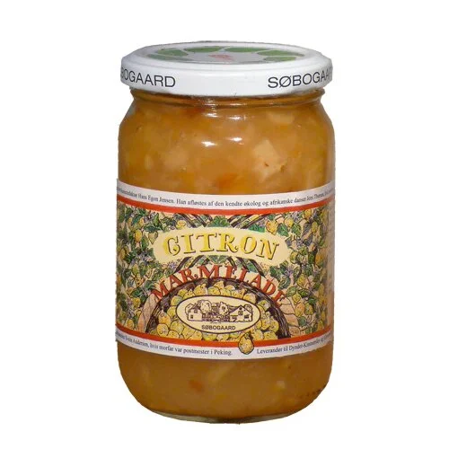 Citronmarmelade Øko. - 400 gram