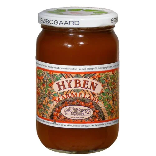Hybenmarmelade Øko. - 400 gram