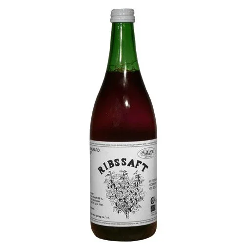 Ribssaft sød Øko. - 73 cl.