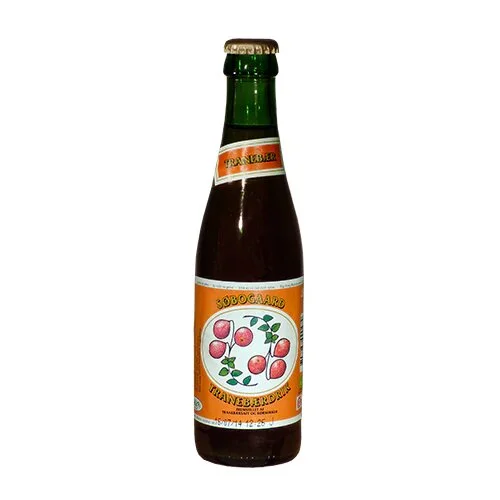 Tranebær drik Øko. - 25 cl.